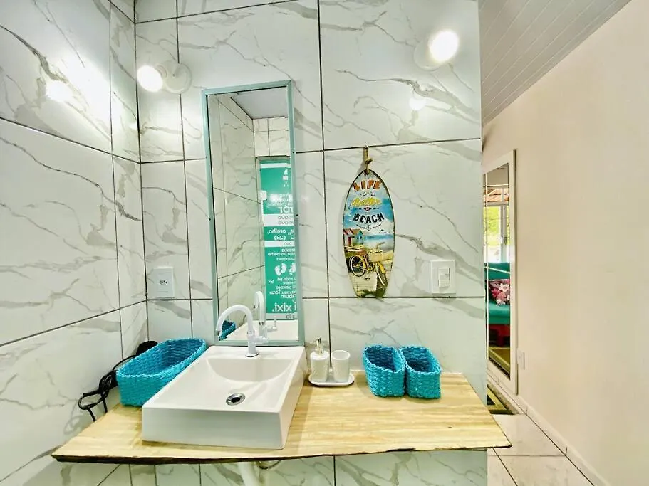 Casa De Anita Pinheira 30M Da Praia Palhoça Prázdninový dům