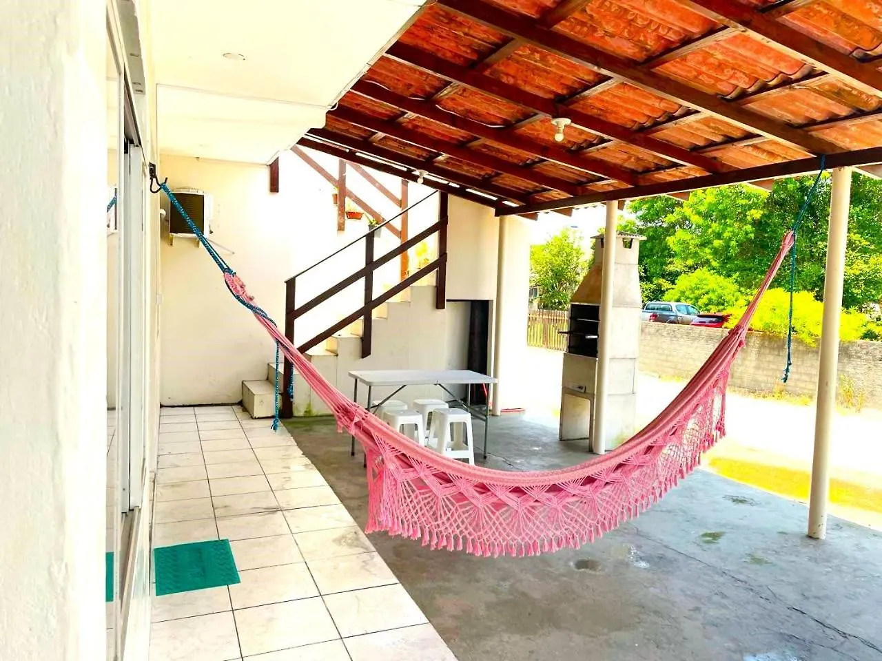 Casa De Anita Pinheira 30M Da Praia Palhoça Brazílie